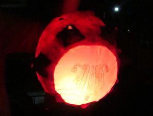 Paper Mache Balloon Lantern