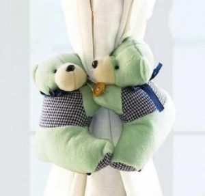 Teddy Bear Curtain Tie Back