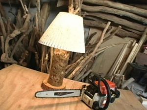 Driftwood Lamp Idea
