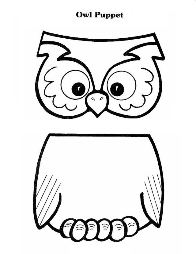 Free Printable Paper Bag Puppet Template Printable Templates