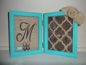 Personalized Earring Holder