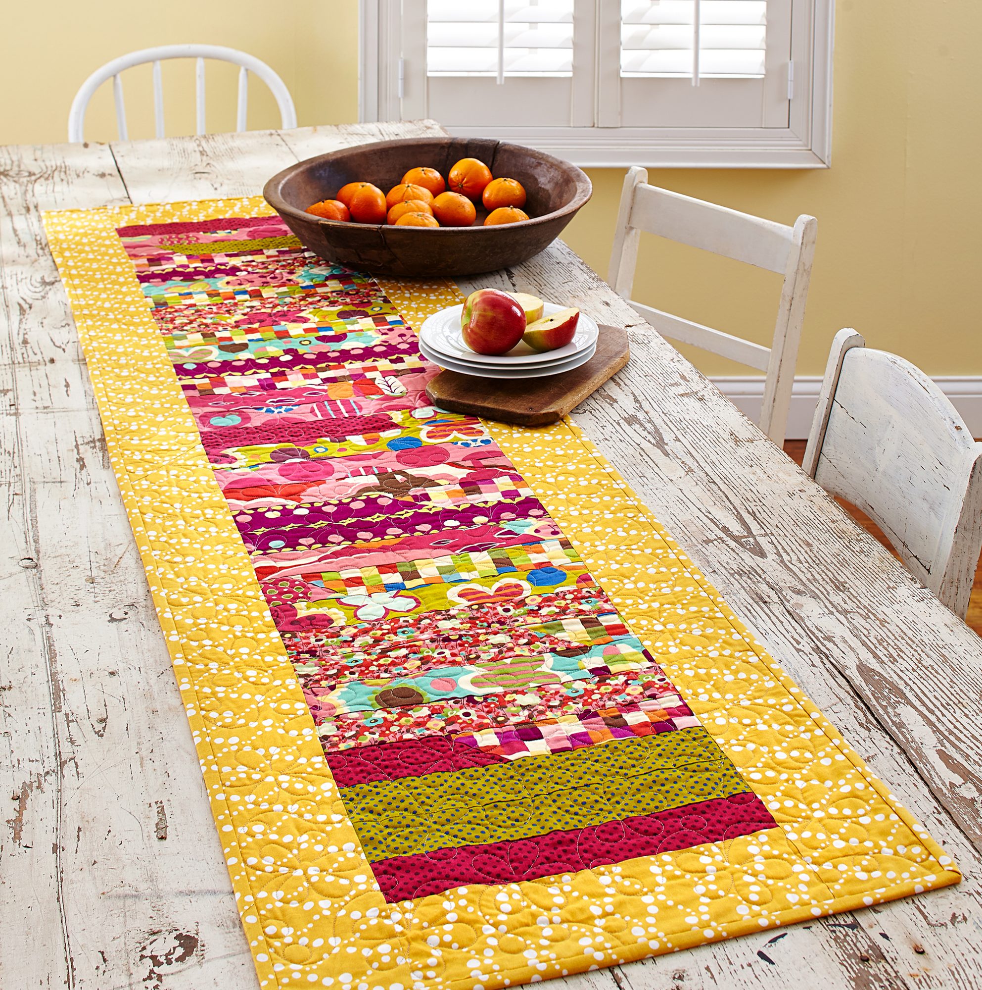 Free Pattern Quilted Table Runner