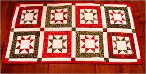 Quilted Christmas Table Runner