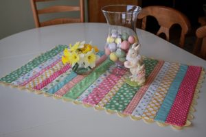 Quilted Easter Table Runner Pattern