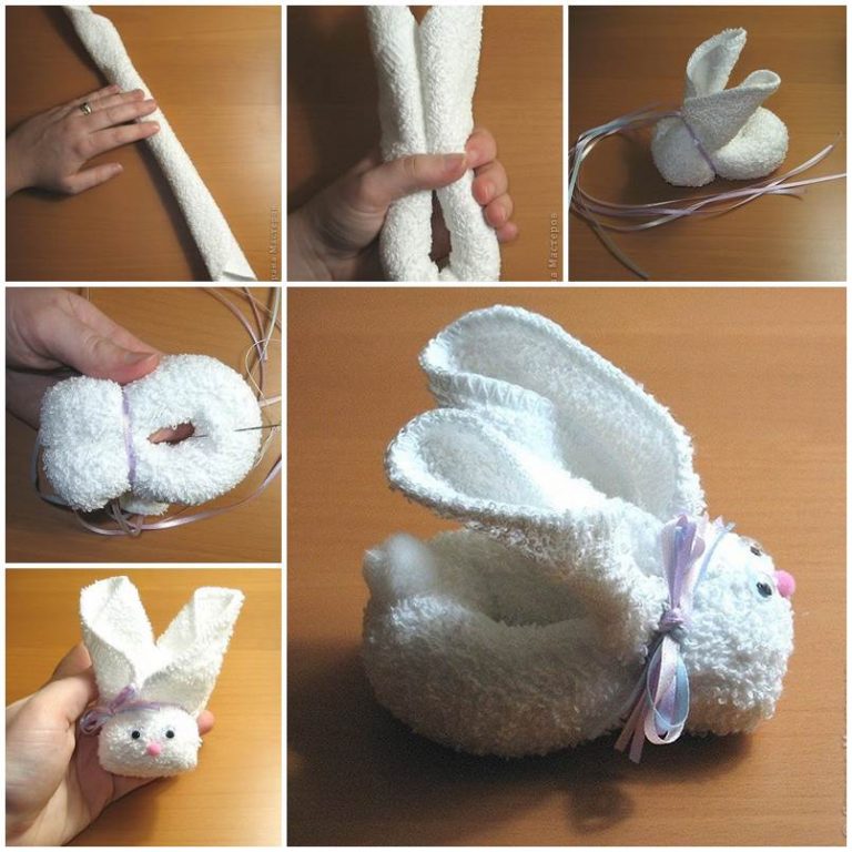 25 DIYs to Make a Boo Boo Bunny (Washcloth Bunny) Guide Patterns