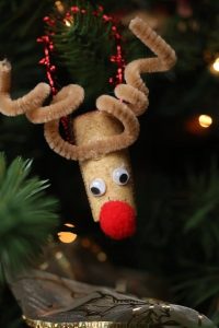How to Make Reindeer Ornaments Out of Wine Corks