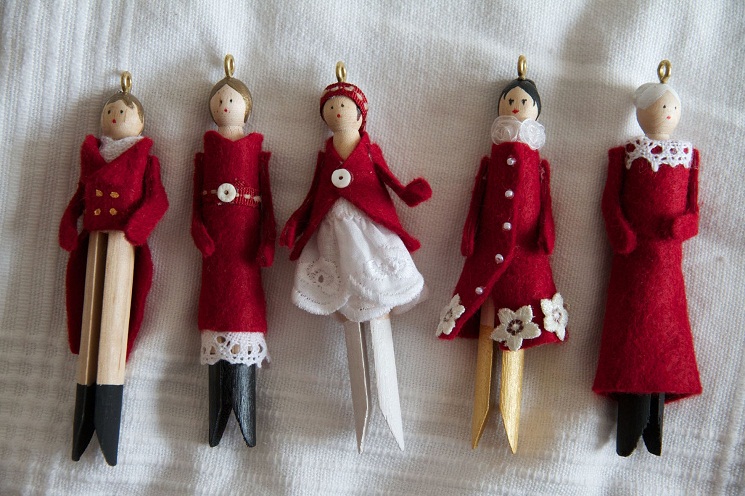 25 Easy Tutorials To Make Colorful Clothespin Dolls Guide Patterns