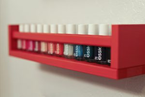 Idea de Estante de esmalte de uñas