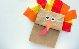 Paper Bag Thanksgiving Turkey