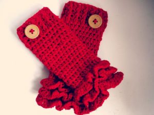 Ruffle Leg Warmers Crochet Pattern