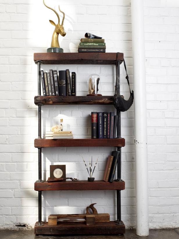 23 DIY Plans to Build a Pipe Bookshelf | Guide Patterns