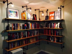 How to Build a Pipe Bookshelf