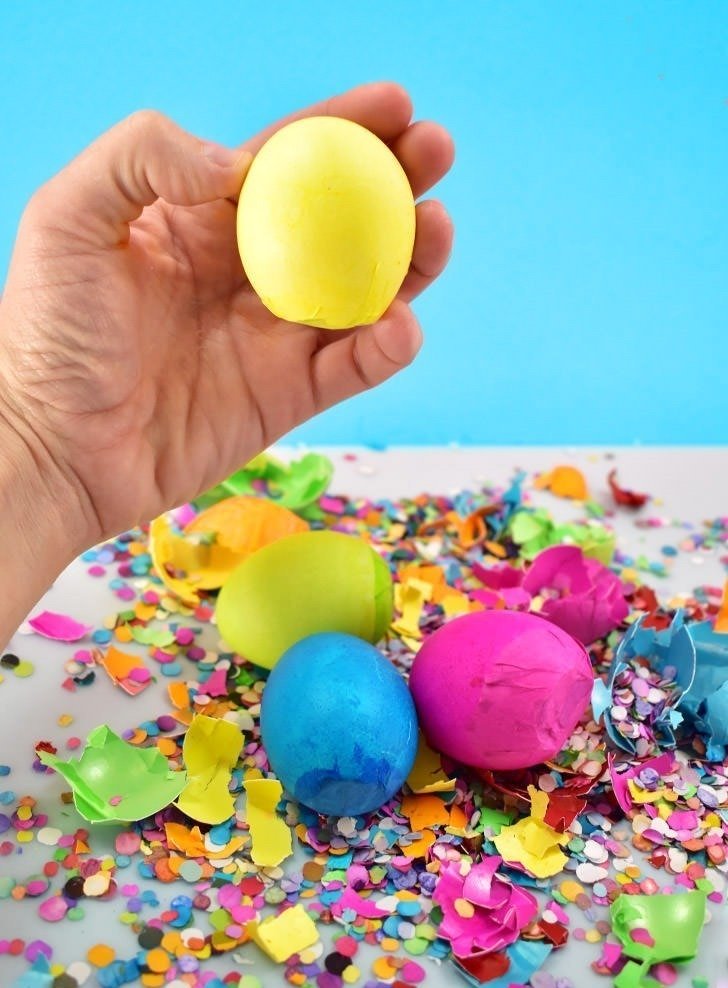 15 Fun Ways To Make Confetti Filled Eggs Guide Patterns 