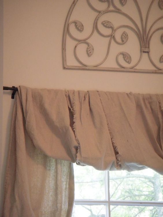 25 Easy No Sew Valance Tutorials, How To Make Swag Curtains Without Sewing