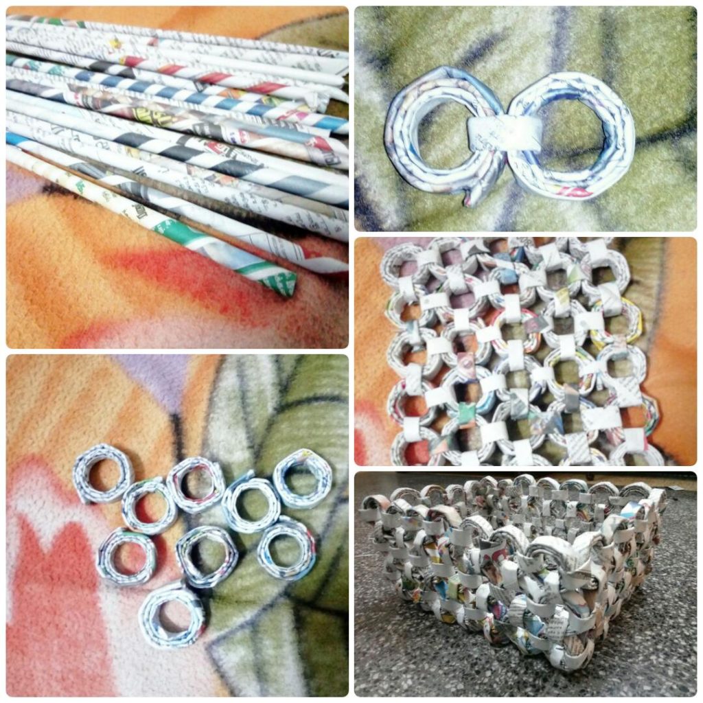 36 Tutorials for Weaving a Basket out of Newspaper Guide Patterns