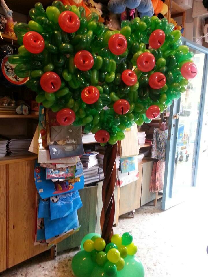 12+ DIYs For Making a Balloon Tree | Guide Patterns