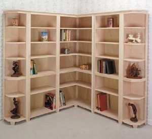 How to Make a Corner Bookshelf: 58 DIY Methods | Guide 