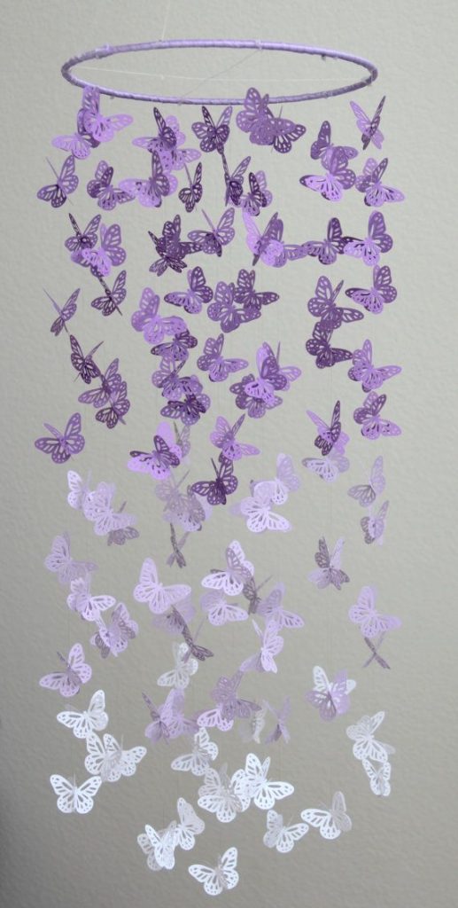 25+ Easy DIYs to Make a Butterfly Mobile - Guide Patterns