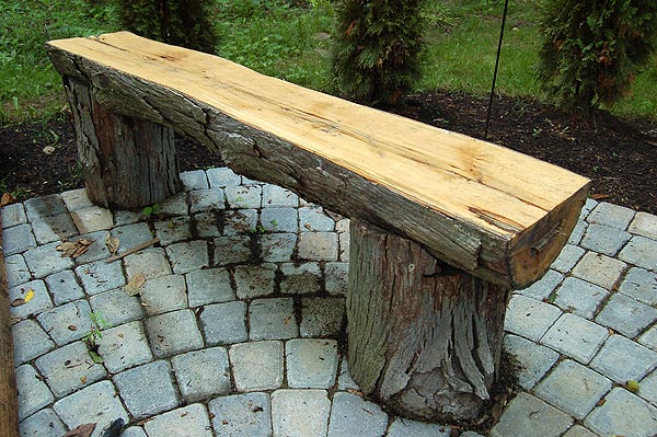 20 Plans to Build a Rustic Bench from Logs | Guide Patterns