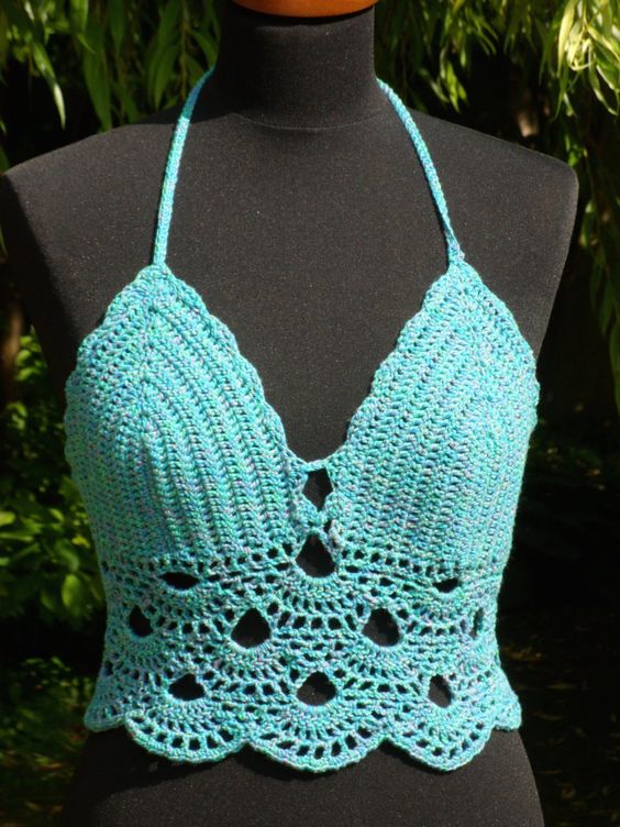 30 Free Crochet Halter Top Patterns | Guide Patterns