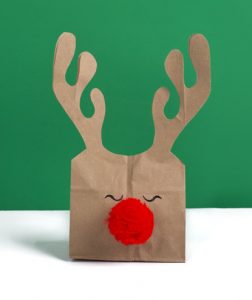 13+ Cute yet Simple Paper Bag Reindeer | Guide Patterns