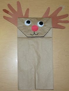 Paper Bag Reindeer 10