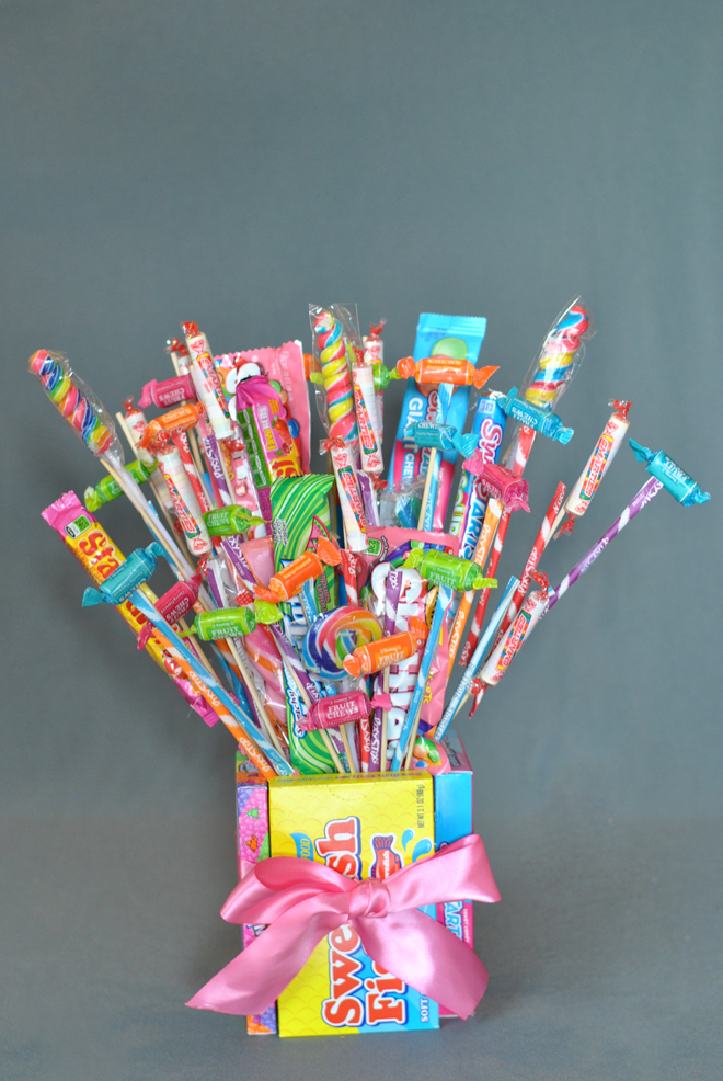 How to Make a Candy Bouquet: 57+ DIY Ideas | Guide Patterns