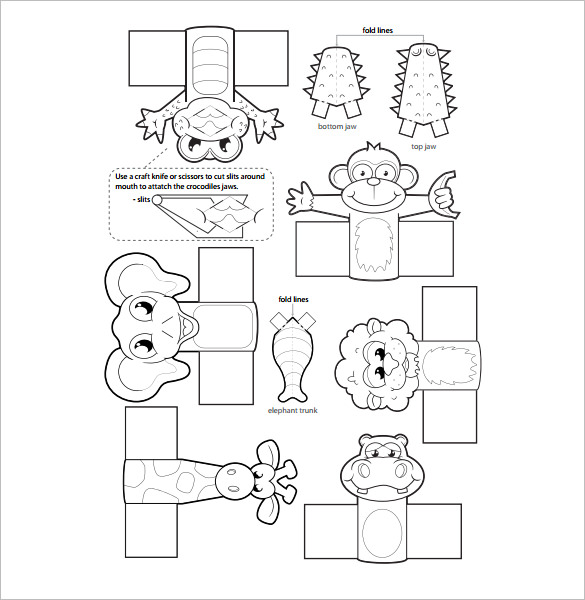 76 DIY Finger Puppets Instruction Printable Templates And Patterns Guide Patterns