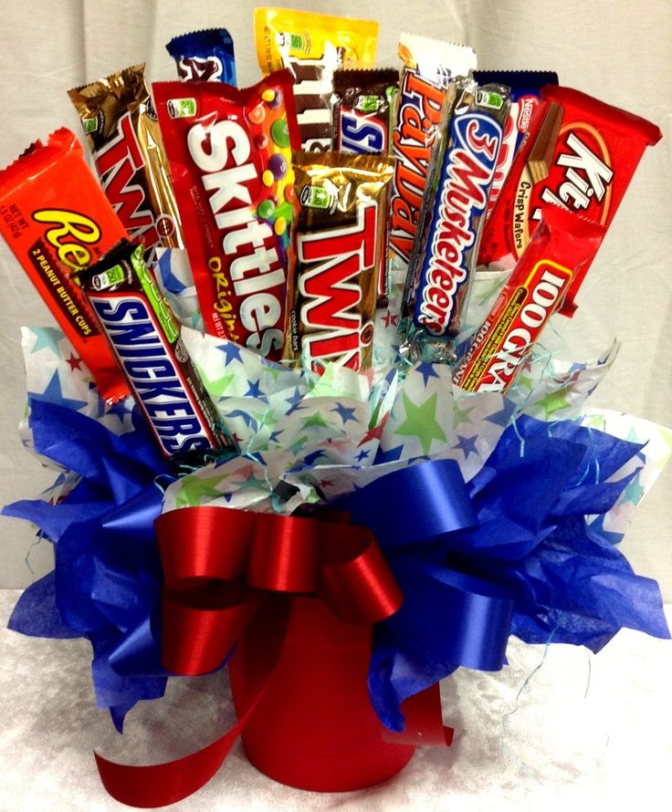 Homemade Candy Bouquets 119