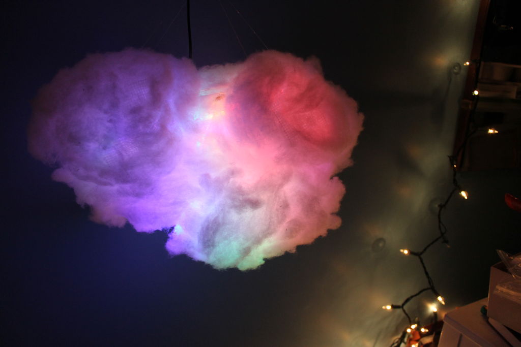 Featured image of post Led Cloud Light Diy Wall - Many makers have figured out how to bring this wondrous part of nature inside.