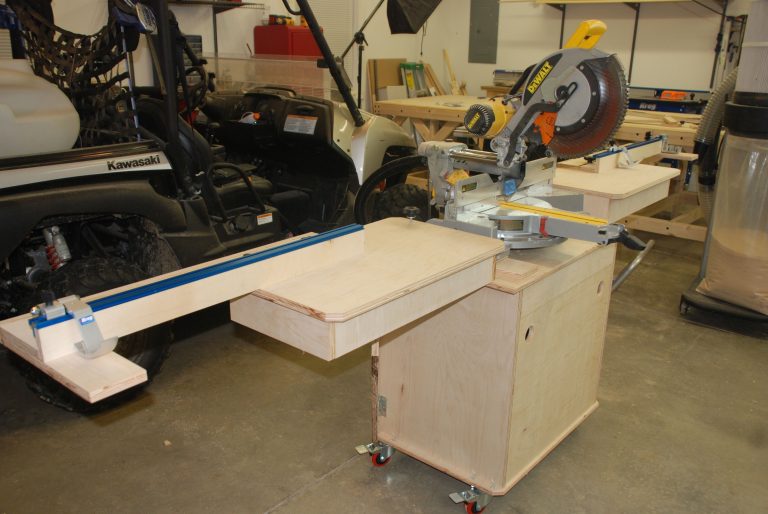 22 DIY Miter Saw Table Plans Guide Patterns