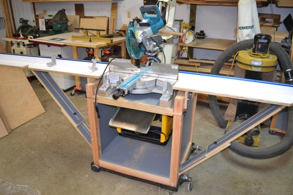 22 DIY Miter Saw Table Plans Guide Patterns