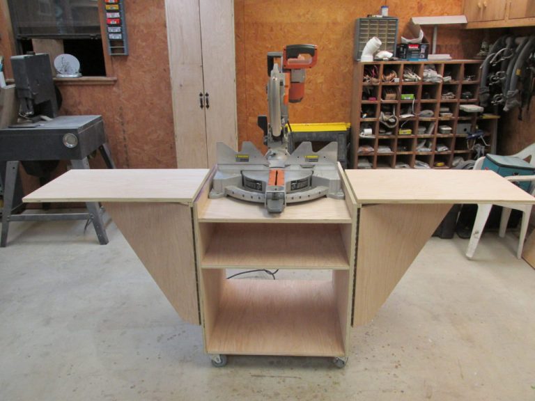 22 DIY Miter Saw Table Plans Guide Patterns