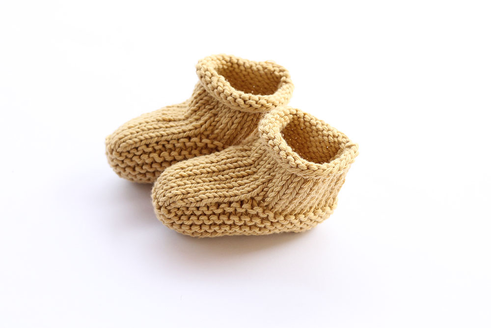 Free Patterns for Knitted Baby Booties 