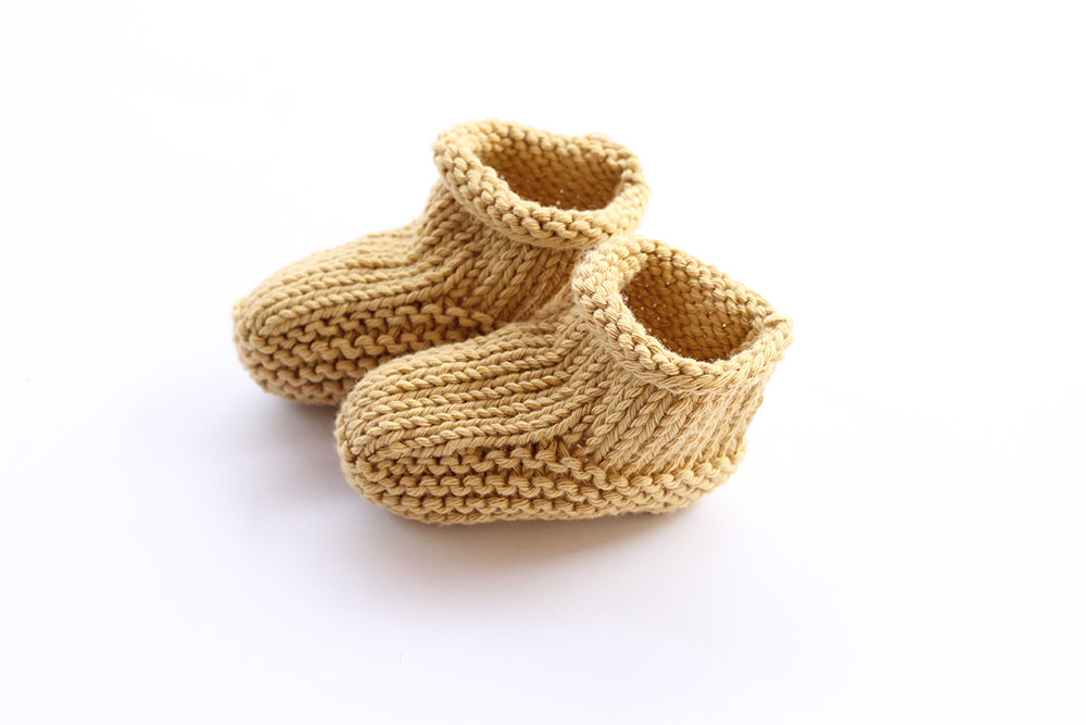 seamless baby booties