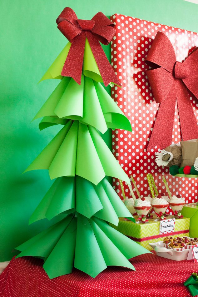 24+ DIYs on How to Make a Paper Christmas Tree | Guide Patterns