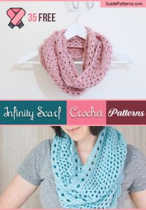 35 Free Infinity Scarf Crochet Patterns - Guide Patterns