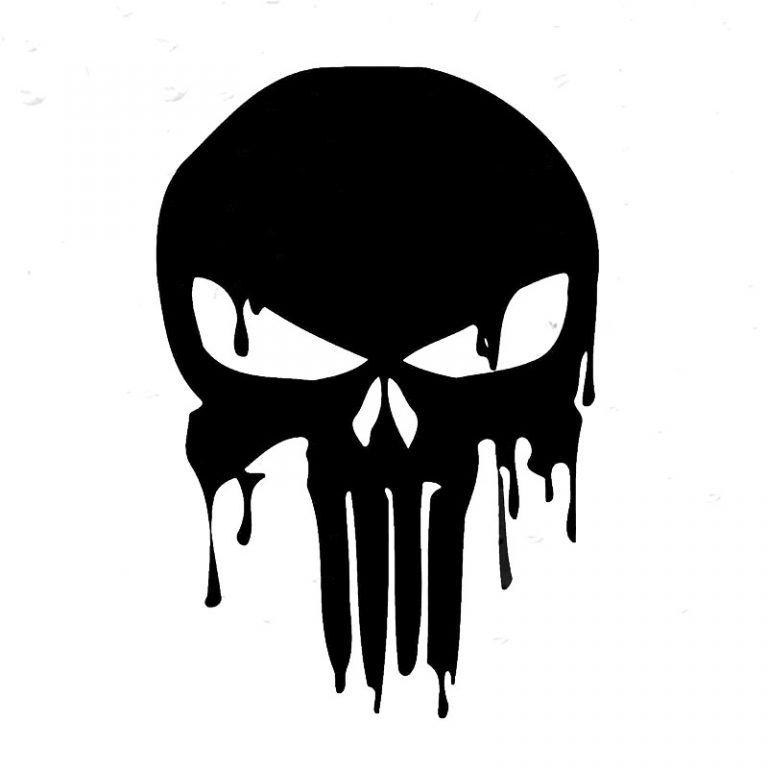 23 Free Skull Stencil Printable Templates - Guide Patterns