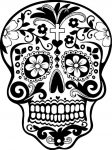 23 Free Skull Stencil Printable Templates - Guide Patterns
