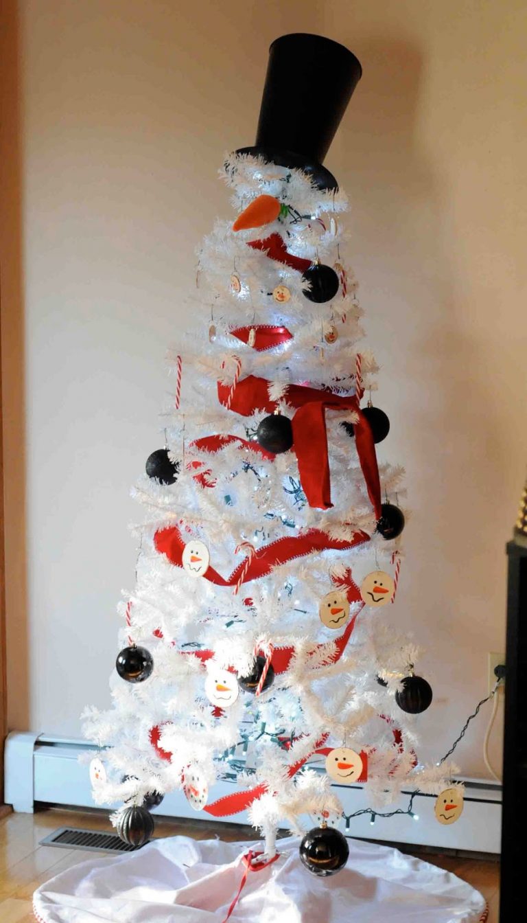 15+ Snowman Christmas Tree DIY Decorations and Ideas Guide Patterns