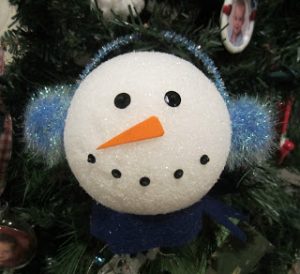 Chilly Heads Snowman Christmas Ornament ornies Winter Paper Patten 