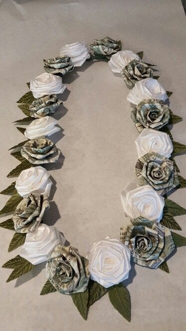 25 Creative Diys To Make A Money Lei Guide Patterns - dollar roses money lei