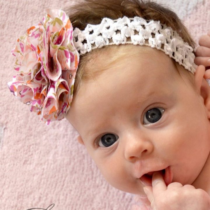 Flower headband,Baby girl headband