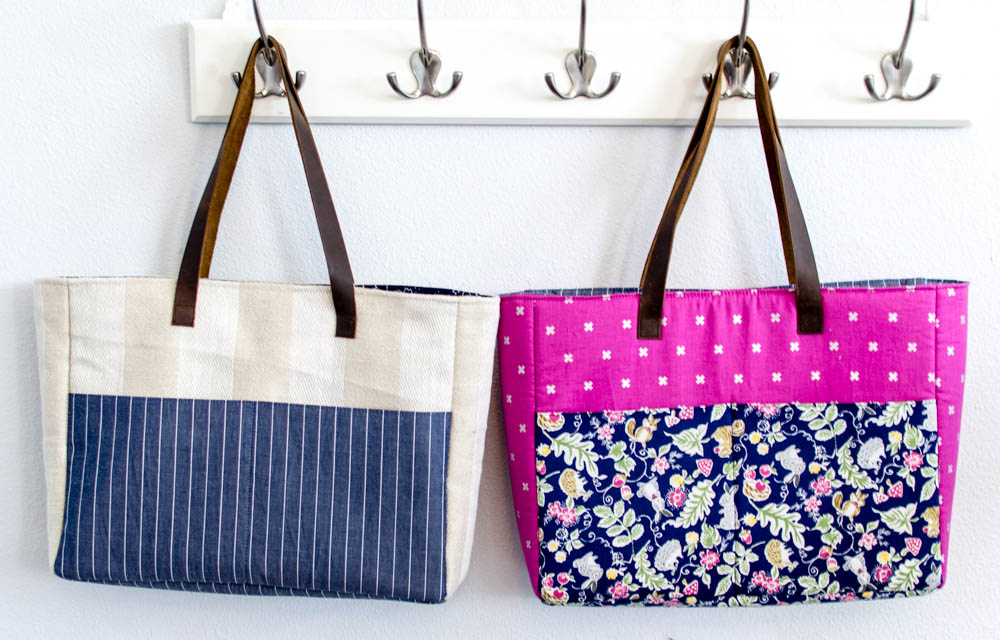 20 Free Patterns to Make a Quilted Tote Bag | Guide Patterns