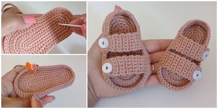 26 Free Patterns for Crochet Baby Sandals | Guide Patterns
