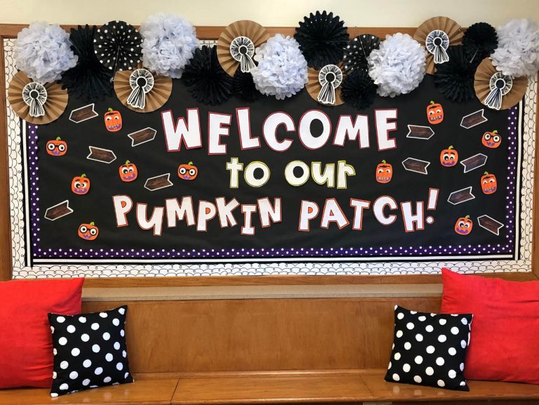 6 +Tutorials and Ideas to Make a Fall Bulletin Board Guide Patterns