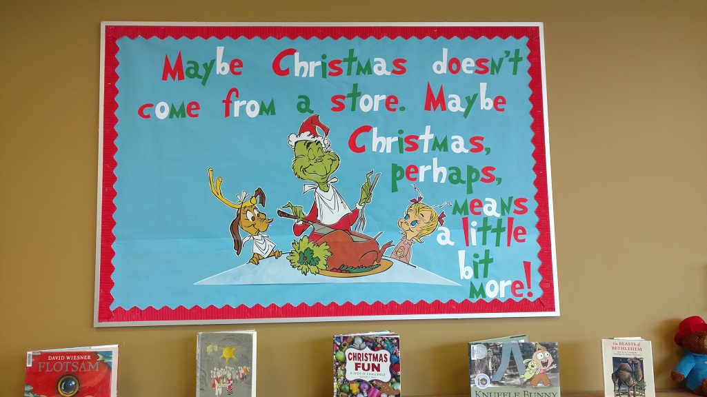 The Grinch Bulletin Board Ideas Shopperji