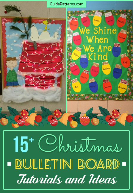 New christmas buletin boards 15 Christmas Bulletin Board Tutorials And Ideas Guide Patterns