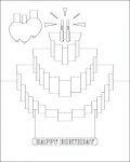 25+ DIYs to Make a Pop Up Birthday Card - Guide Patterns