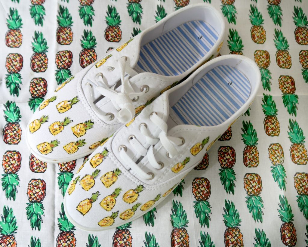 shoe painting easy